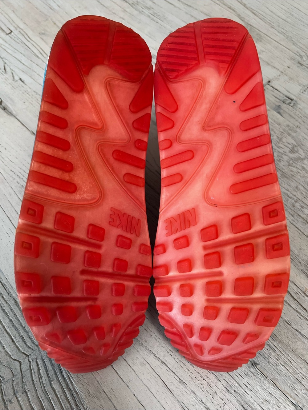 Nike Air Max 90 NikeiD Custom “Angela” Sneakers 488034-991 Women’s 9.5 Rare - Picture 7 of 14